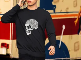 Skull Premium Heavyweight Non-Hooded Sweatshirt