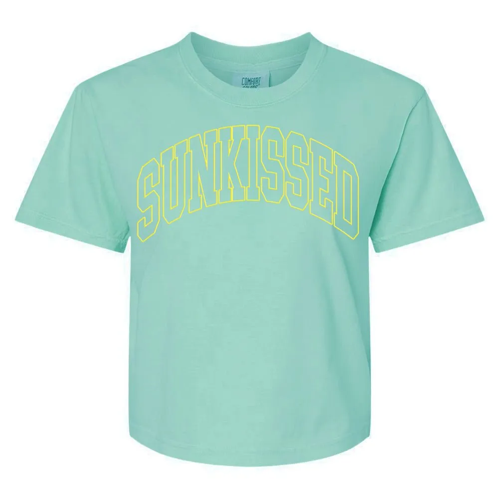 'Sunkissed' PUFF Boxy T-Shirt