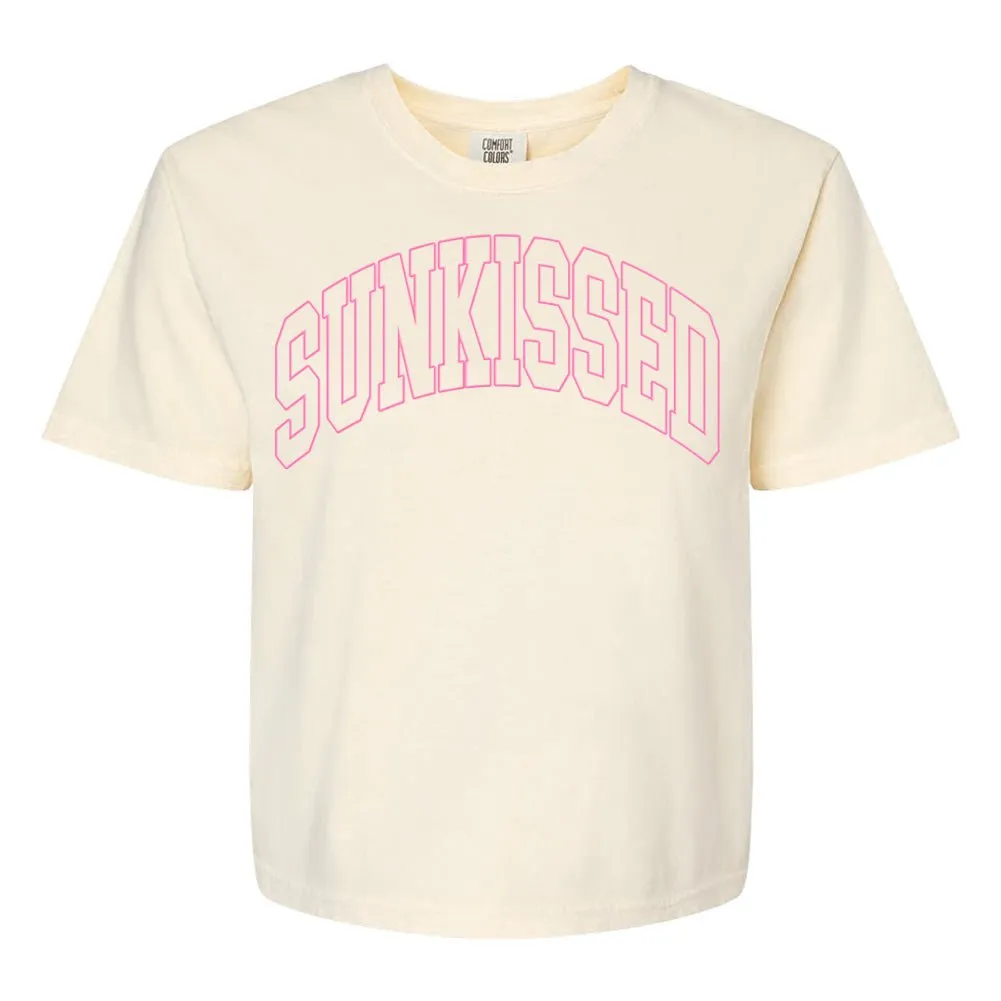 'Sunkissed' PUFF Boxy T-Shirt