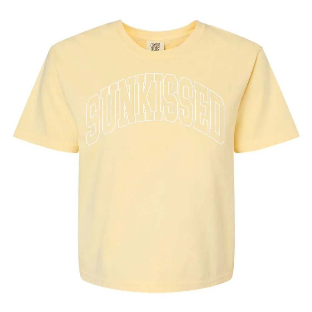 'Sunkissed' PUFF Boxy T-Shirt