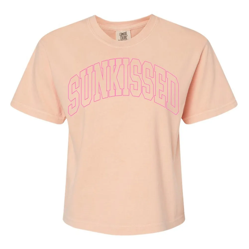 'Sunkissed' PUFF Boxy T-Shirt