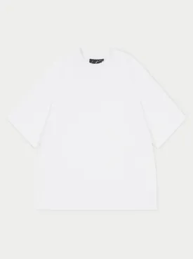 UNBRANDED RELAXED T-SHIRT - WHITE